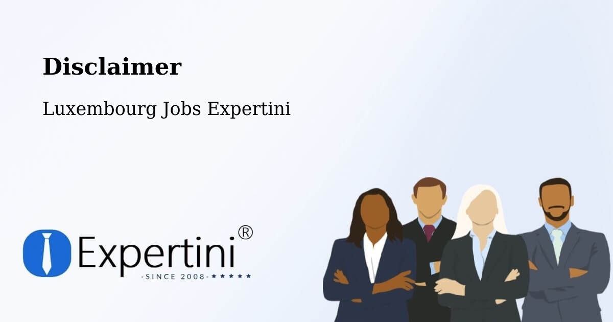 Disclaimer – Differdange - Luxembourg Jobs Expertini